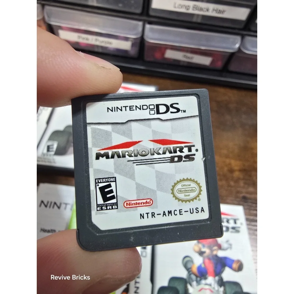 Mario Kart DS ( Nintendo DS, 2005) CIB Complete Tested Working Great Condition